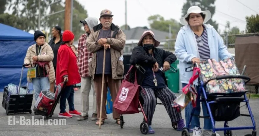 Thousands Flock to Southern California Food Banks as SNAP Benefits End