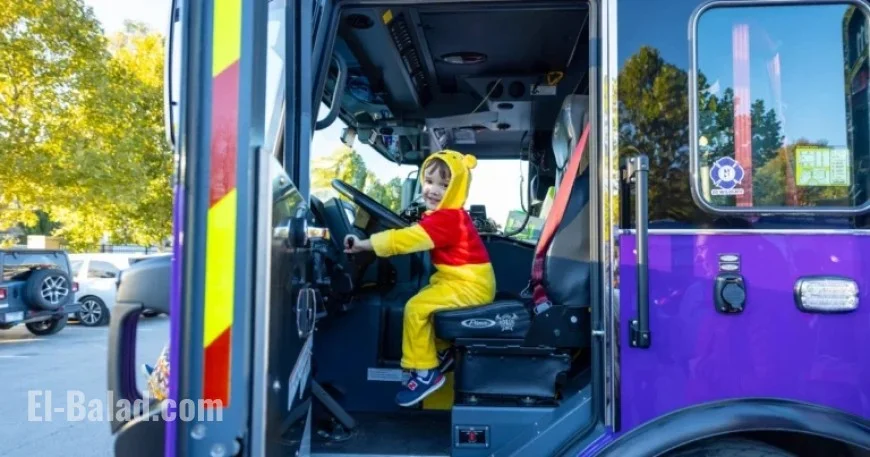 Truckload of Treats Arrives for Halloween Festivities