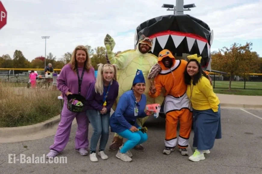 Evanston Thrills with Annual Trunk or Treat Celebration Photos