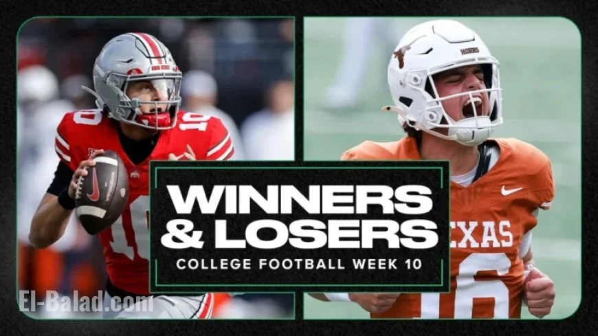 2025 College Football Week 10: Key Winners and Losers Unveiled
