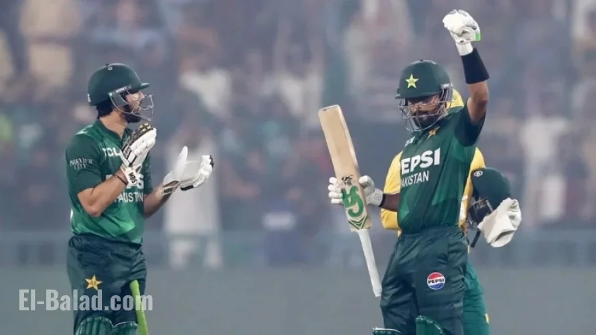 Babar Scores 68, Shaheen’s Three Wickets Secure Pakistan’s 2-1 Series Victory