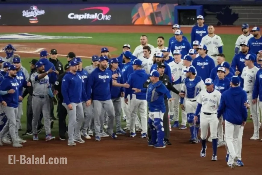 Dodgers and Blue Jays Benches Clear in Intense Game 7 World Series Clash