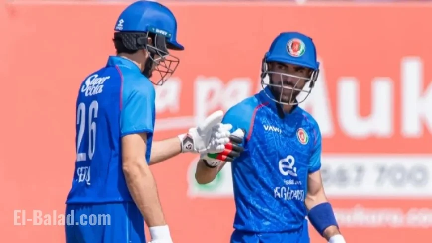 Zadran Leads Afghanistan’s Charge, Eyeing Series Sweep with Batting First