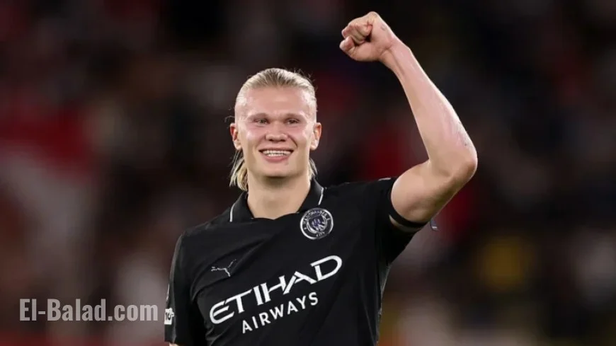 Haaland Leads Man City’s Predicted Lineup Against Bournemouth