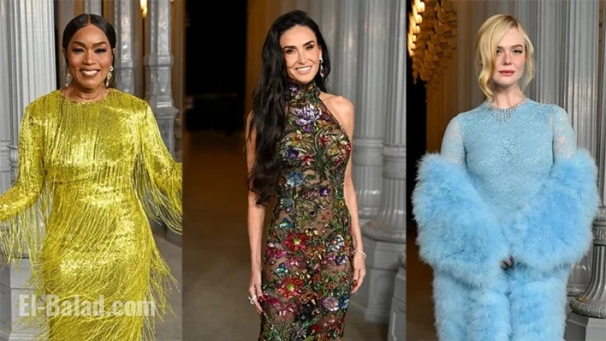 Angela Bassett, Demi Moore, and Elle Fanning Shine at Star-Studded Event