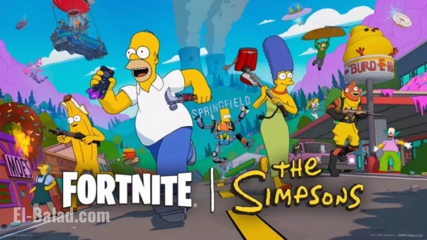 The Simpsons Joins Fortnite on November 1 via Disney+