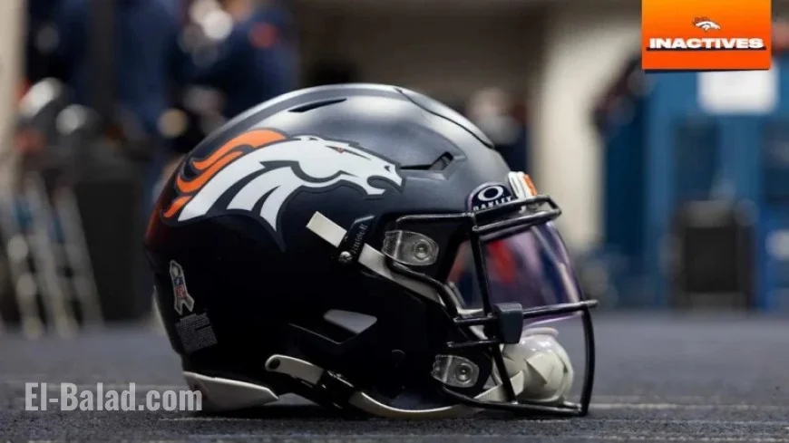 Broncos Reveal Inactive Players for Week 9 Clash with Texans