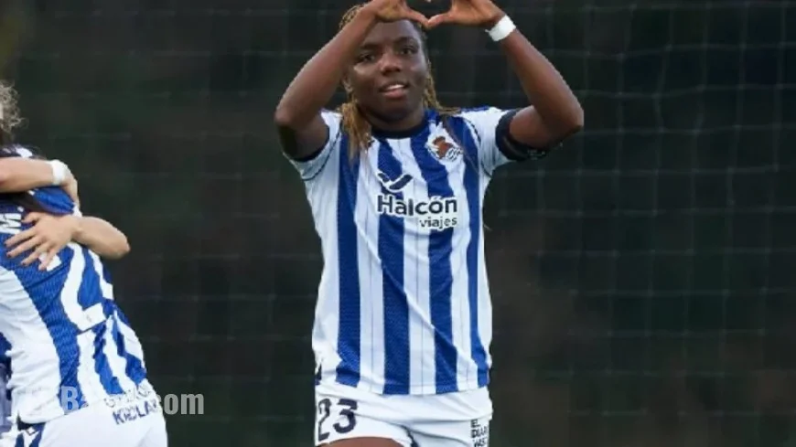 Real Sociedad Stuns Barça with Edna Imade’s Penalty Goal Victory