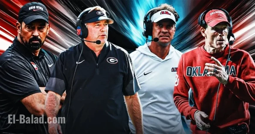 Week 10 College Football Rankings: Updated Coaches Poll Top 25