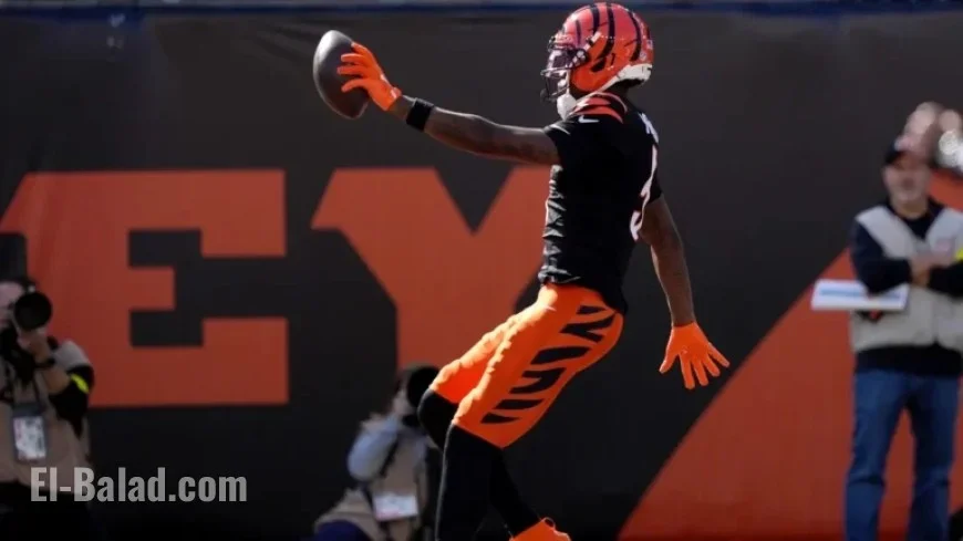 Bengals’ Tee Higgins Reaches 5,000 Career Receiving Yards