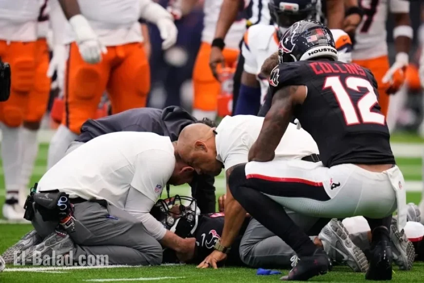 Texans QB C.J. Stroud sidelined with concussion after late-slide hit against Broncos