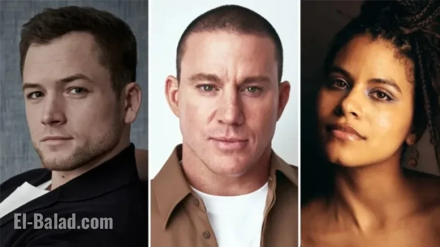 Taron Egerton Stars with Channing Tatum in New York Crime Film ‘Kockroach’