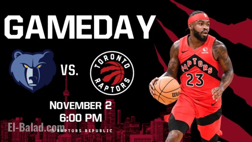 Grizzlies Face Raptors in Crucial November 2nd Matchup