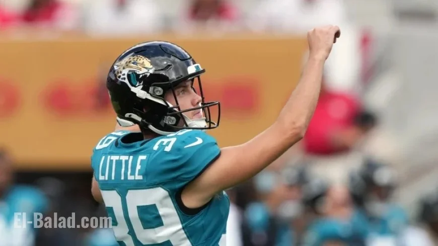 Cam Little Sets NFL Record with 68-Yard Field Goal Before Halftime