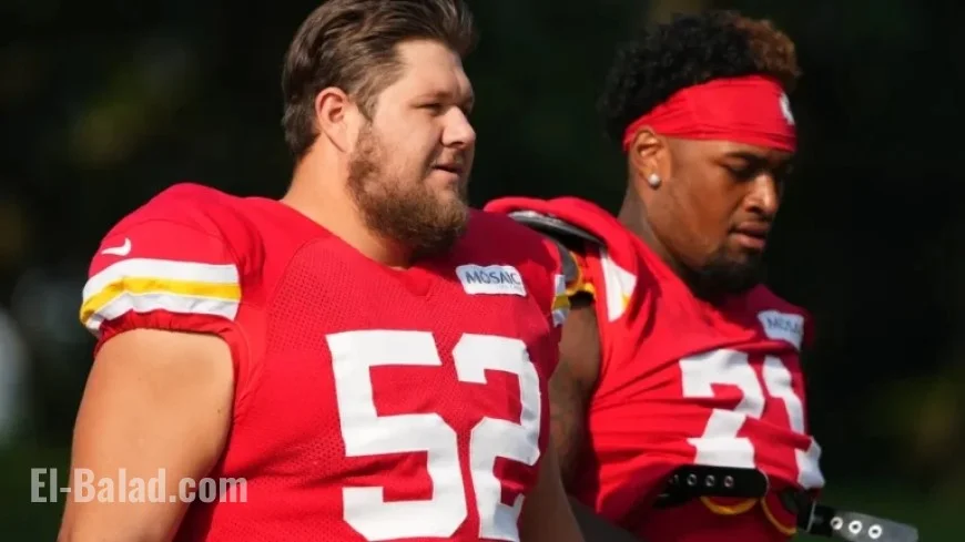 Josh Simmons’ Status for Chiefs vs. Bills: Will He Play Today?