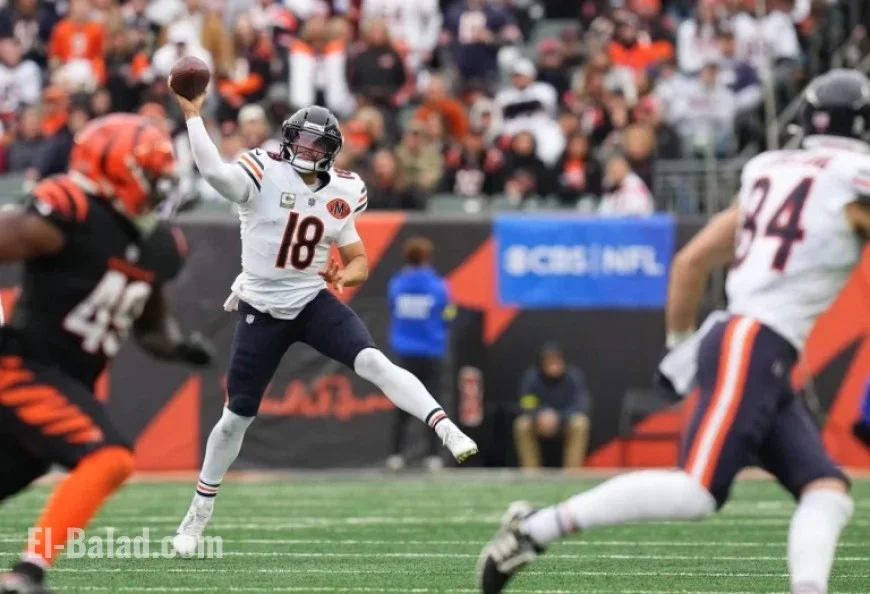 Caleb Williams’ Late TD Pass Secures Bears’ Victory in Thriller Against Bengals