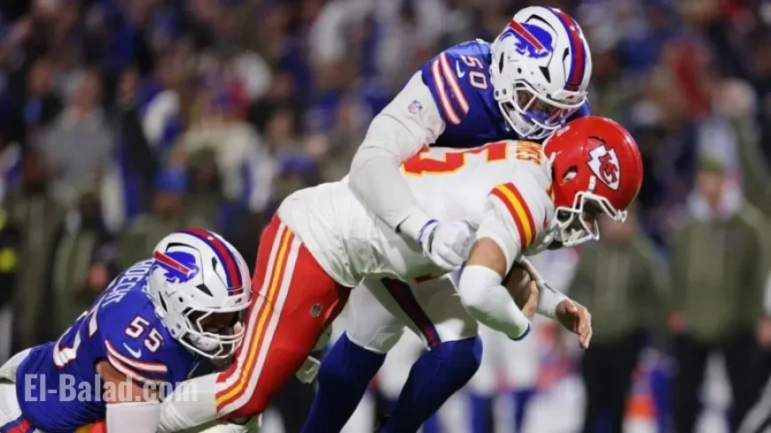 Bills’ Michael Hoecht Exits Chiefs Game with Achilles Injury