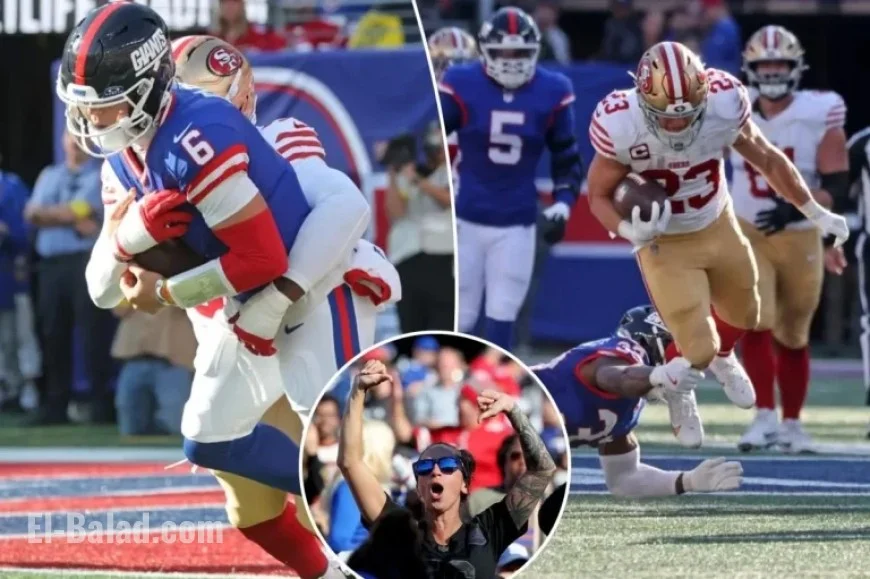 Giants Fall to 49ers, Drift Further from Relevance