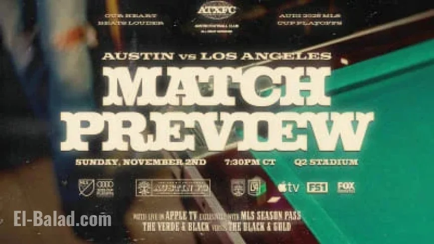 Austin FC Faces LAFC: Match Preview for November 2, 2025