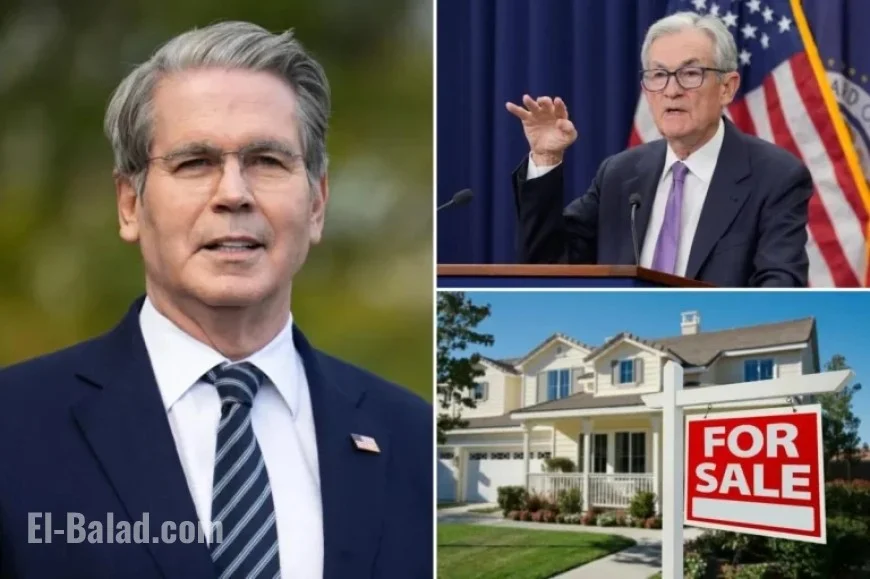 Bessent Attributes Housing Recession to High Interest Rates