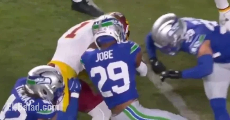 Josh Jobe Exits Game After Severe Helmet Collision with Teammate