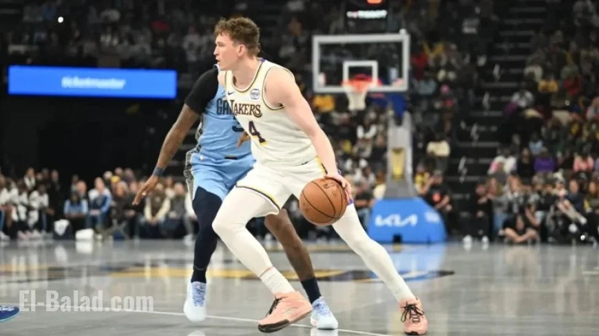 Dalton Knecht Joins Lakers for NBA Cup Return in Tennessee