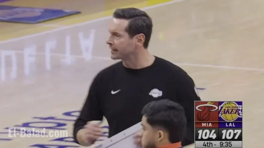 JJ Redick Calls Crucial Timeout After Lakers Surrender Fourth Quarter Basket