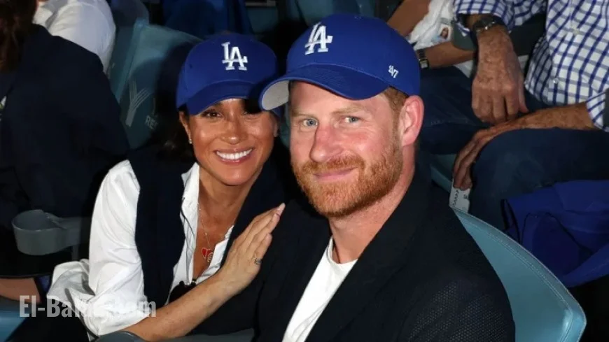 Meghan Markle Criticized for Prince Harry Kiss Video at Dodgers Event