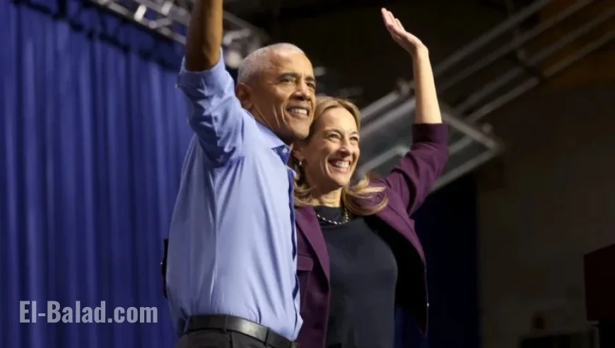 Obama Campaigns for Sherrill, Criticizes Ciattarelli’s Trump Allegiance in NJ Race