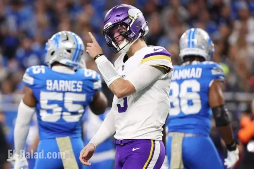 J.J. McCarthy Leads Vikings to Emotional, Season-Changing Win Over Lions