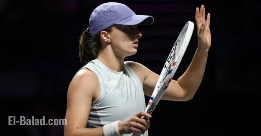 Iga Świątek Crushed 0-6 at WTA Finals! One Thing Saves Her