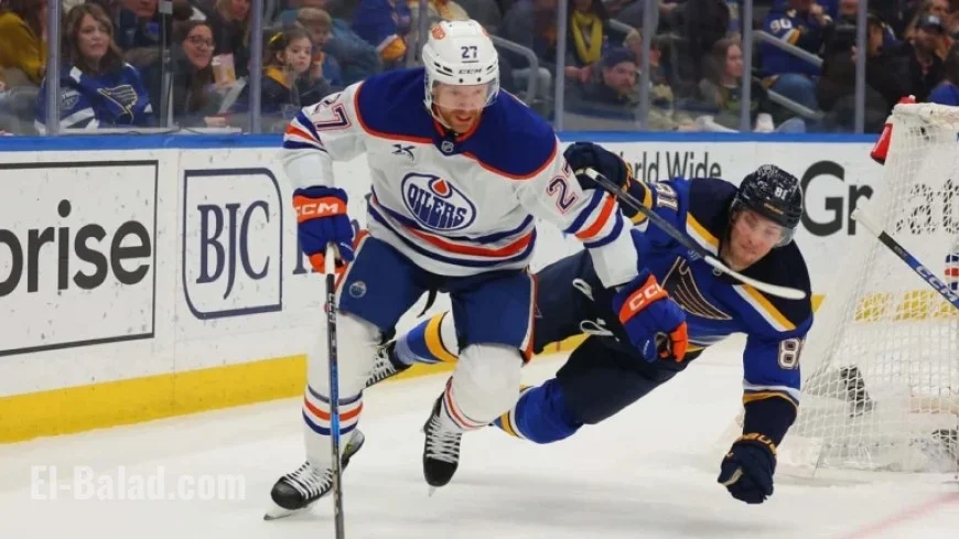 Oilers Face Blues in Anticipated Matchup