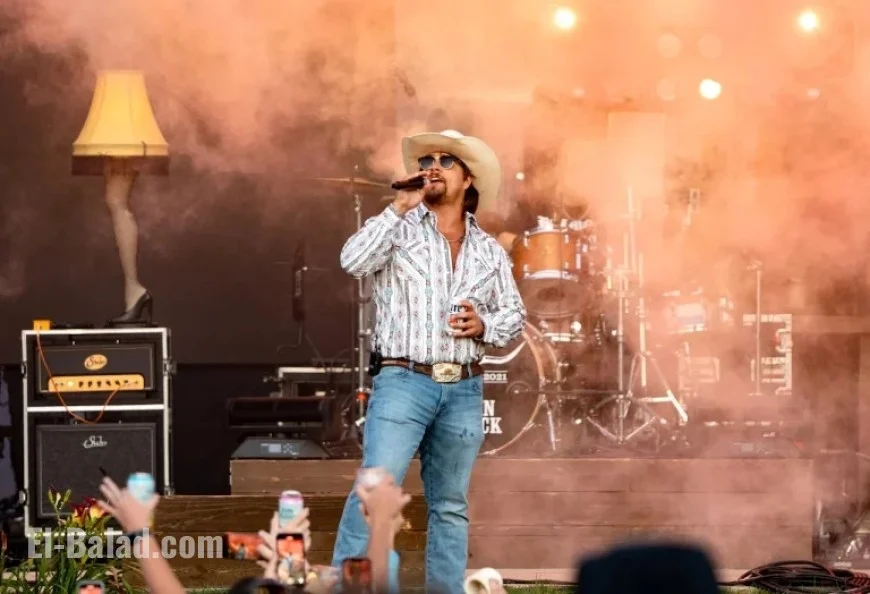 Country Singer Gavin Adcock Falls Off Stage During Performance