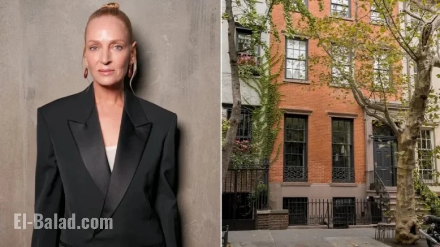 Uma Thurman’s Manhattan Townhouse Listed for $11.5M