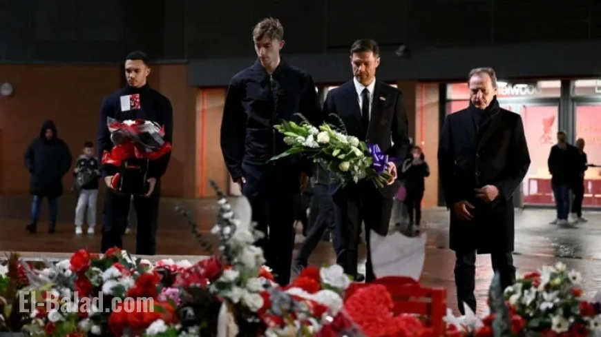 Real Madrid Honors Diogo Jota and Andre Silva at Anfield