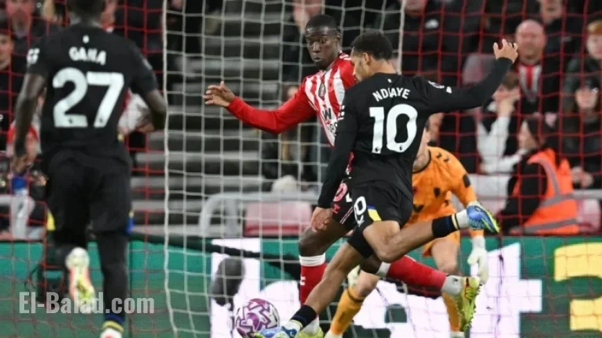 Ndiaye Scores Stunning Goal Against Sunderland in Video