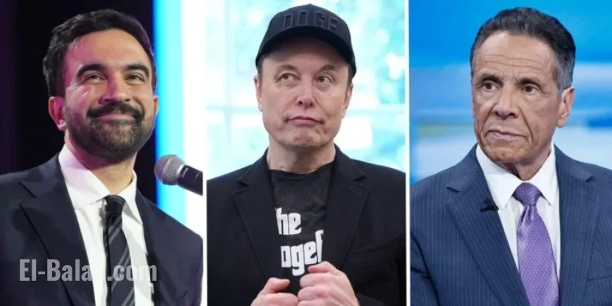 Elon Musk Supports Cuomo in NYC Mayoral Race Against Mamdani