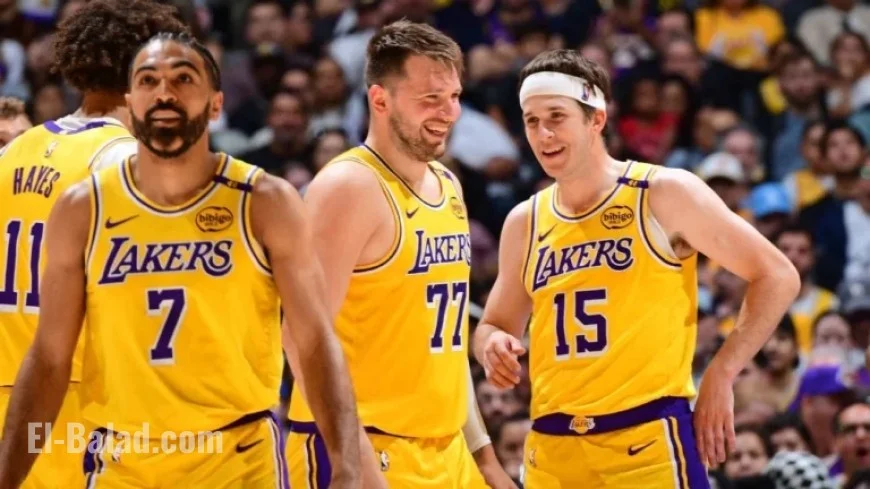 Lakers Exclude Doncic, Reaves for Trail Blazers Matchup
