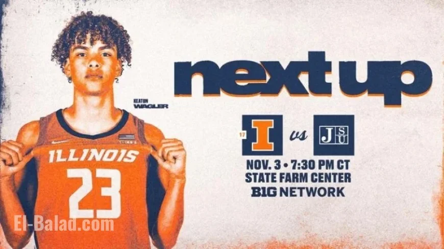 Illinois Opens 2025-26 Season Against Jackson State on Monday