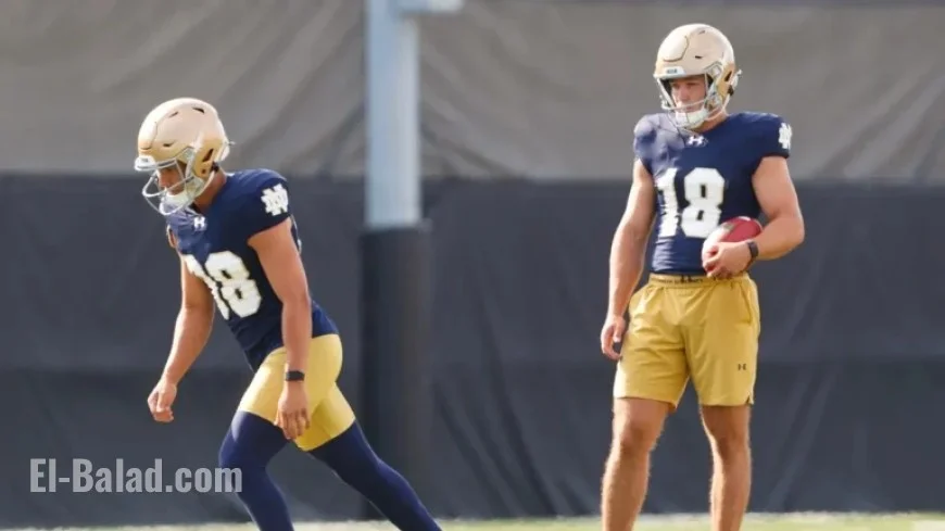 Notre Dame Football’s Kicking Struggles Persist Despite Soccer Import Solution