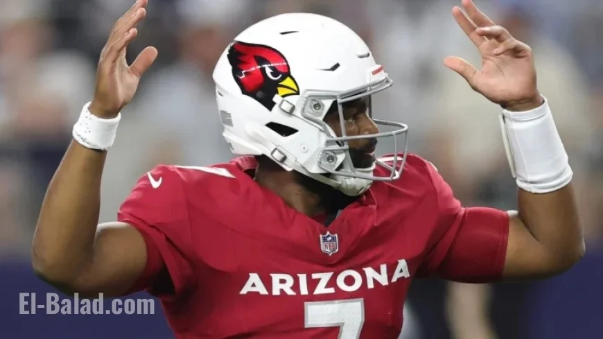 Cardinals Dominate Cowboys 17-7 at Monday Night Football Halftime