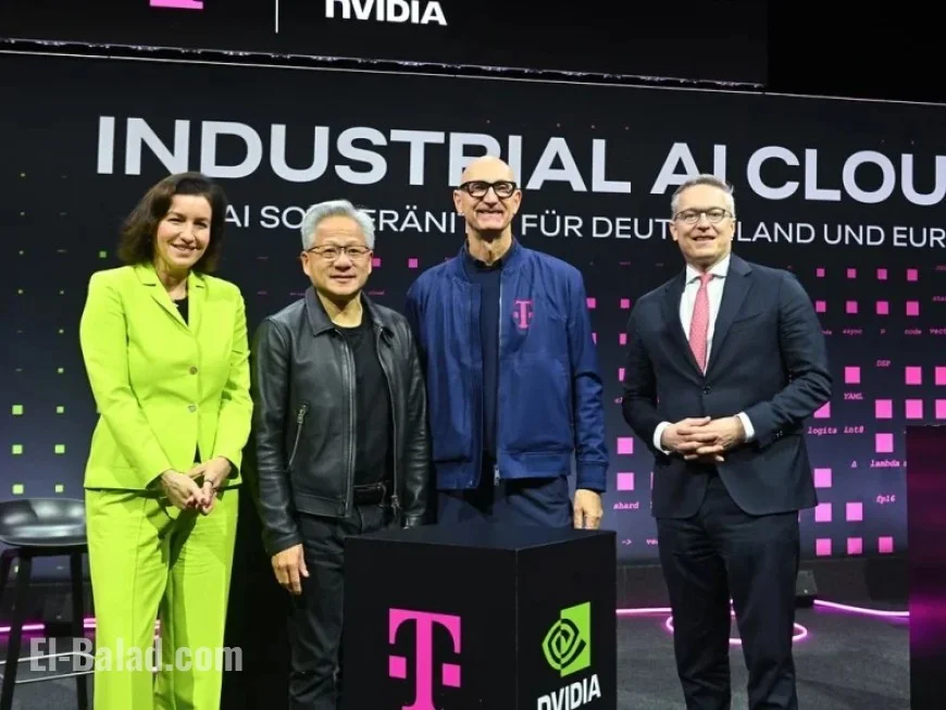 Nvidia and Deutsche Telekom Forge €1B Data Center Deal in Munich