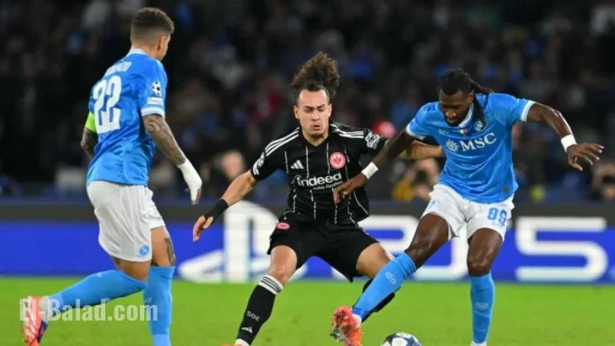 Napoli vs Eintracht: Elmas Starts, Gutierrez Positioned on Left