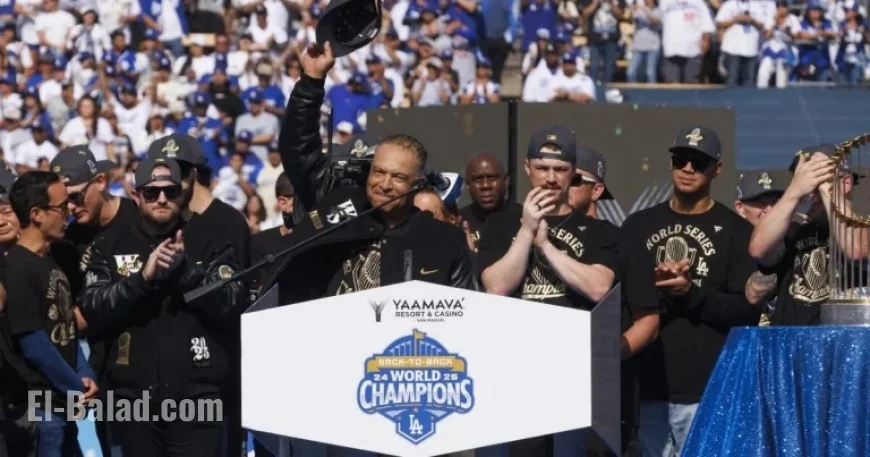 Dodgers Celebrate Consecutive World Series Wins with Stadium Rally