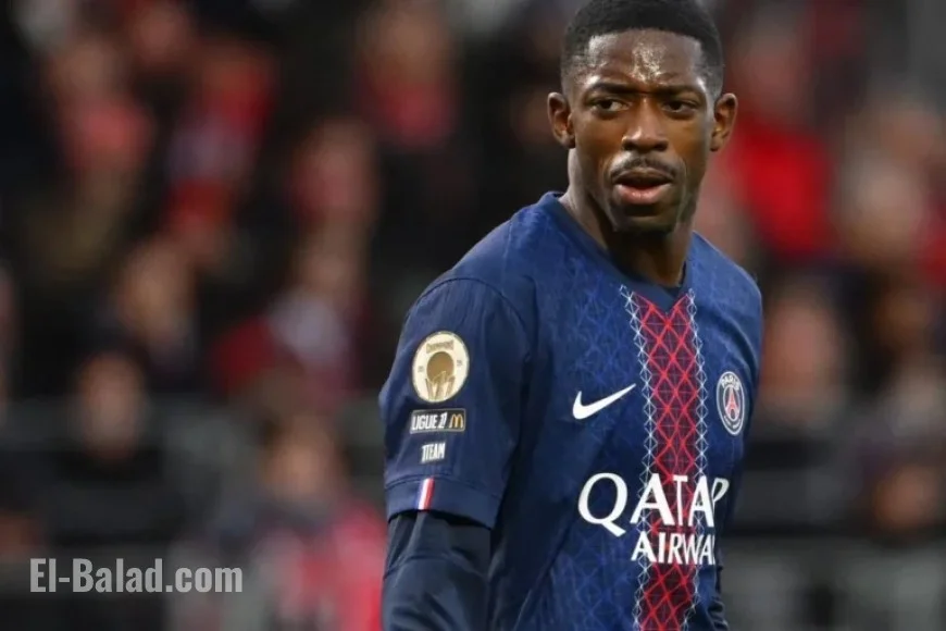 PSG Starts Dembélé, Ruiz Against Bayern Munich; Neves on Bench
