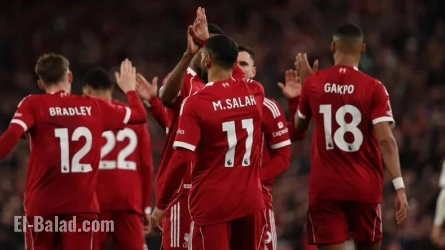 Liverpool’s Carlsberg Player of the Match Announced Against Aston Villa