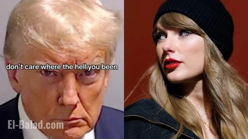 Trump Features Taylor Swift’s ‘The Fate of Ophelia’ in TikTok Video