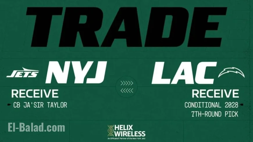 Jets Acquire Cornerback Ja’Sir Taylor in Trade with Chargers