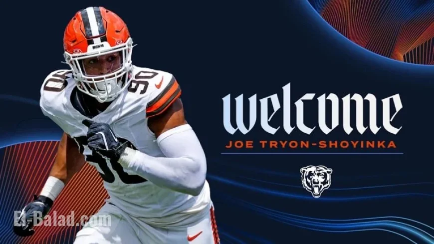 Chicago Bears Trade for Tryon-Shoyinka, Place Odeyingbo on IR