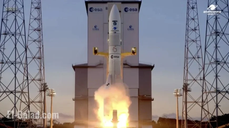 Ariane 6 Rocket Launches Sentinel-1D Earth Observation Satellite to Orbit